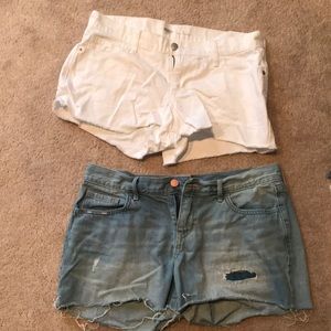2 pair of Denim shorts